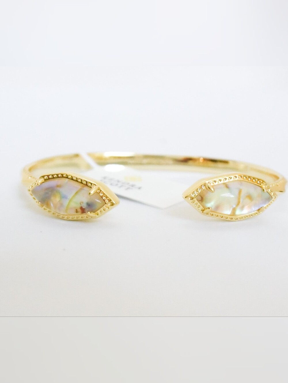 *Kendra Scott* Ophelia Gold Bracelet in "Iridescent Abalone" - NEW! - (rv: $85!)